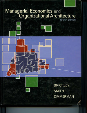 Managerial Economics & Organizational Architecture,Used