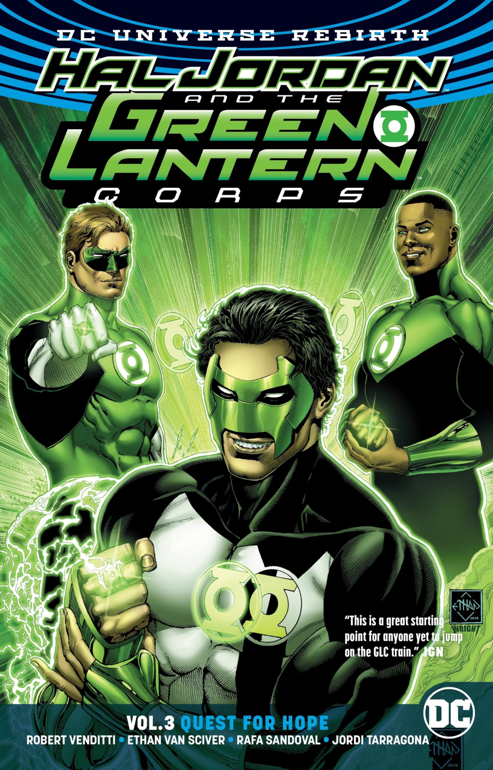 Hal Jordan and the Green Lantern Corps 3: Quest for Hope,Used