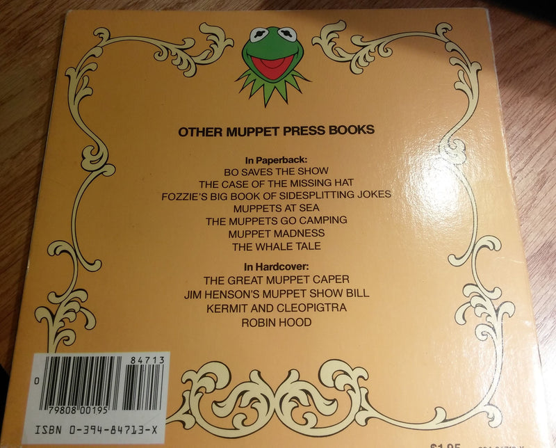 Muppet Manners: Or, The Night Gonzo Gave A Party : Starring Jim Hensons Muppets,Used