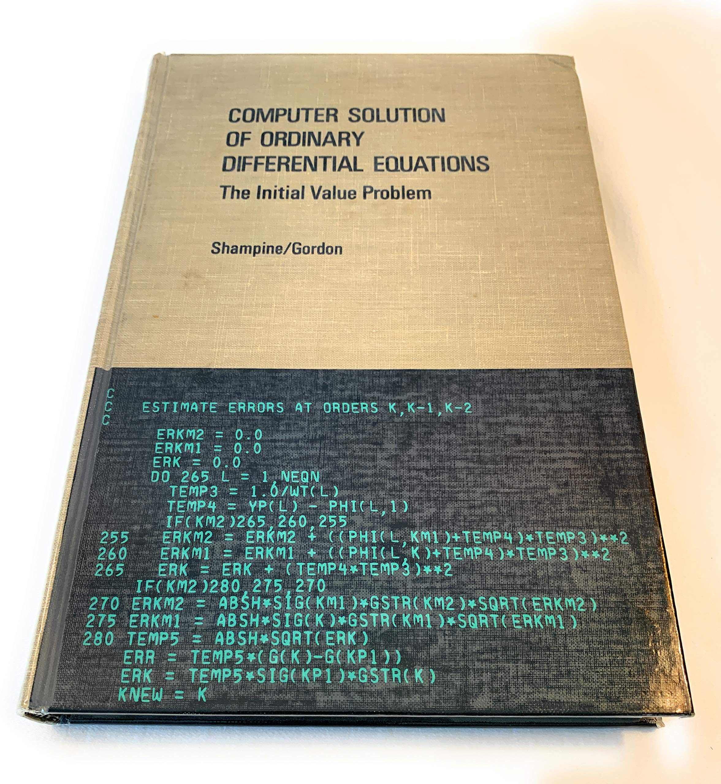 Computer solution of ordinary differential equations: The initial value problem,Used