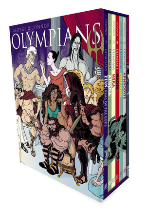 Olympians Boxed Set Books 16: Zeus, Athena, Hera, Hades, Poseidon & Aphrodite,Used