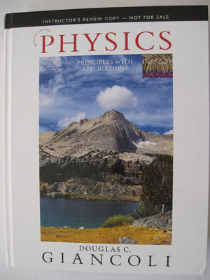 Physics: Principles With Applications (7Th Edition)  Standalone Book,New