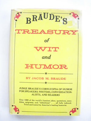 Treasury Of Wit And Humor-used