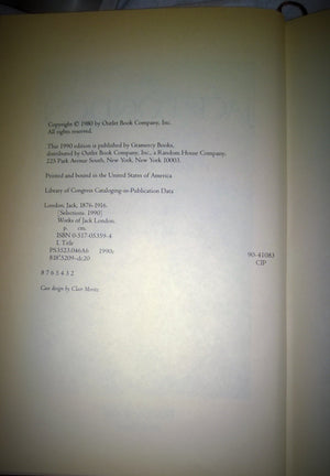 Jack London: Selected Works, Deluxe Edition (40 Short Stories),Used