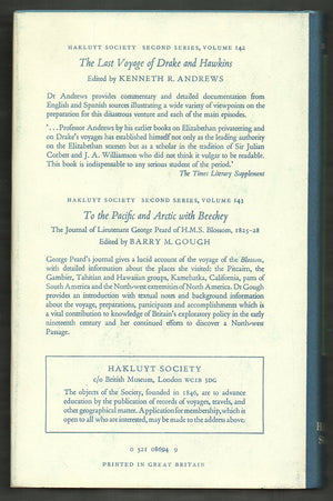 Hakluyt Handbook (Hakluyt Society, Second Series  Nos. 144 & 5) 2 Vol Set-new