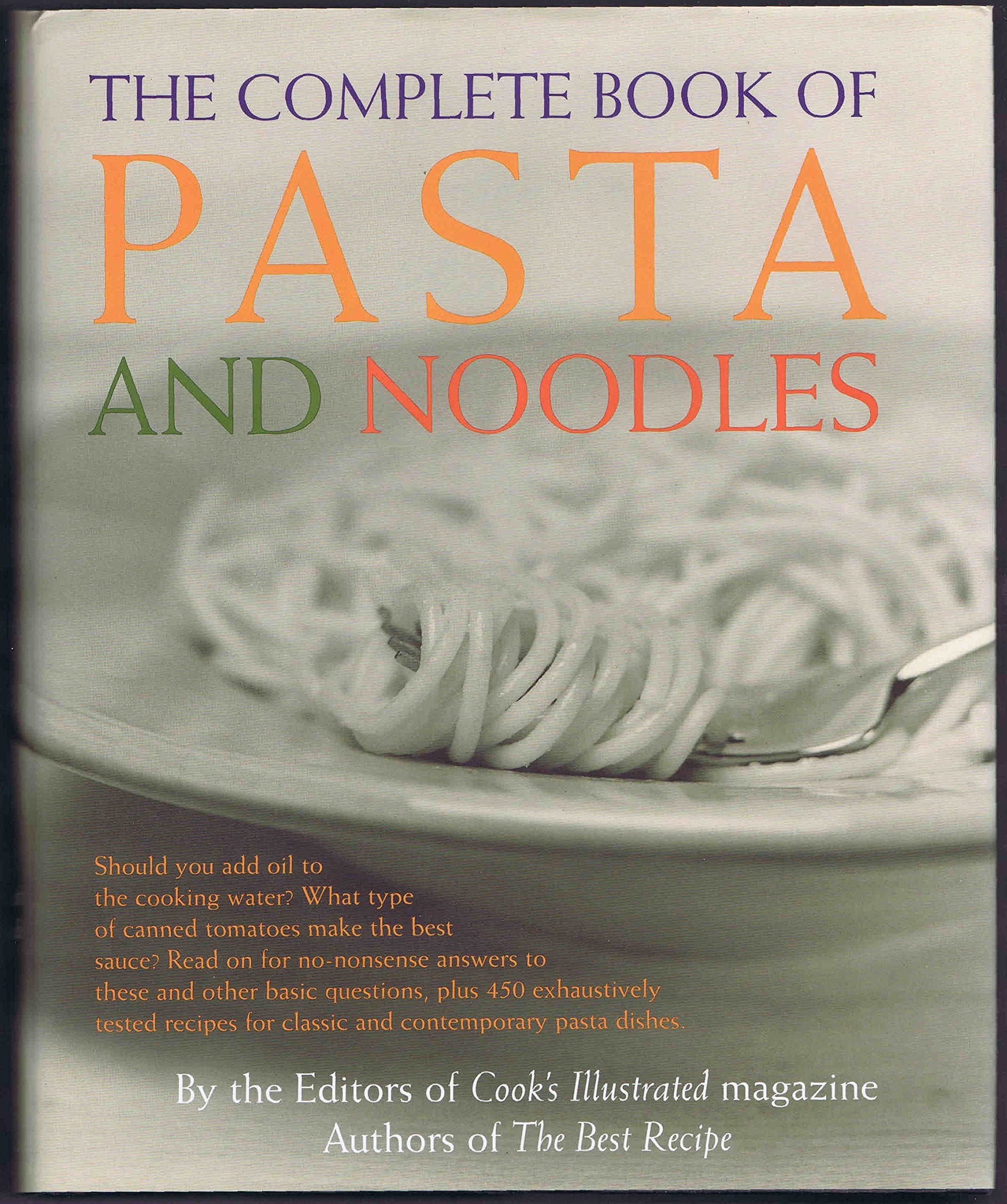 The Complete Book of Pasta and Noodles,Used