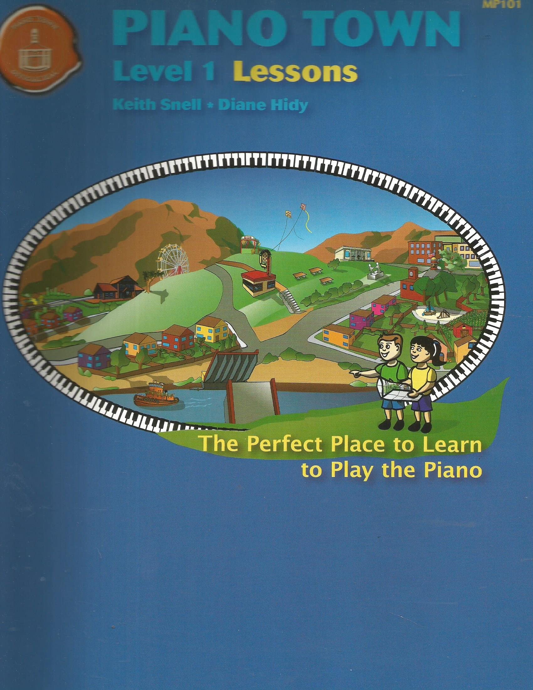 MP101  Piano Town  Lessons Level 1,Used