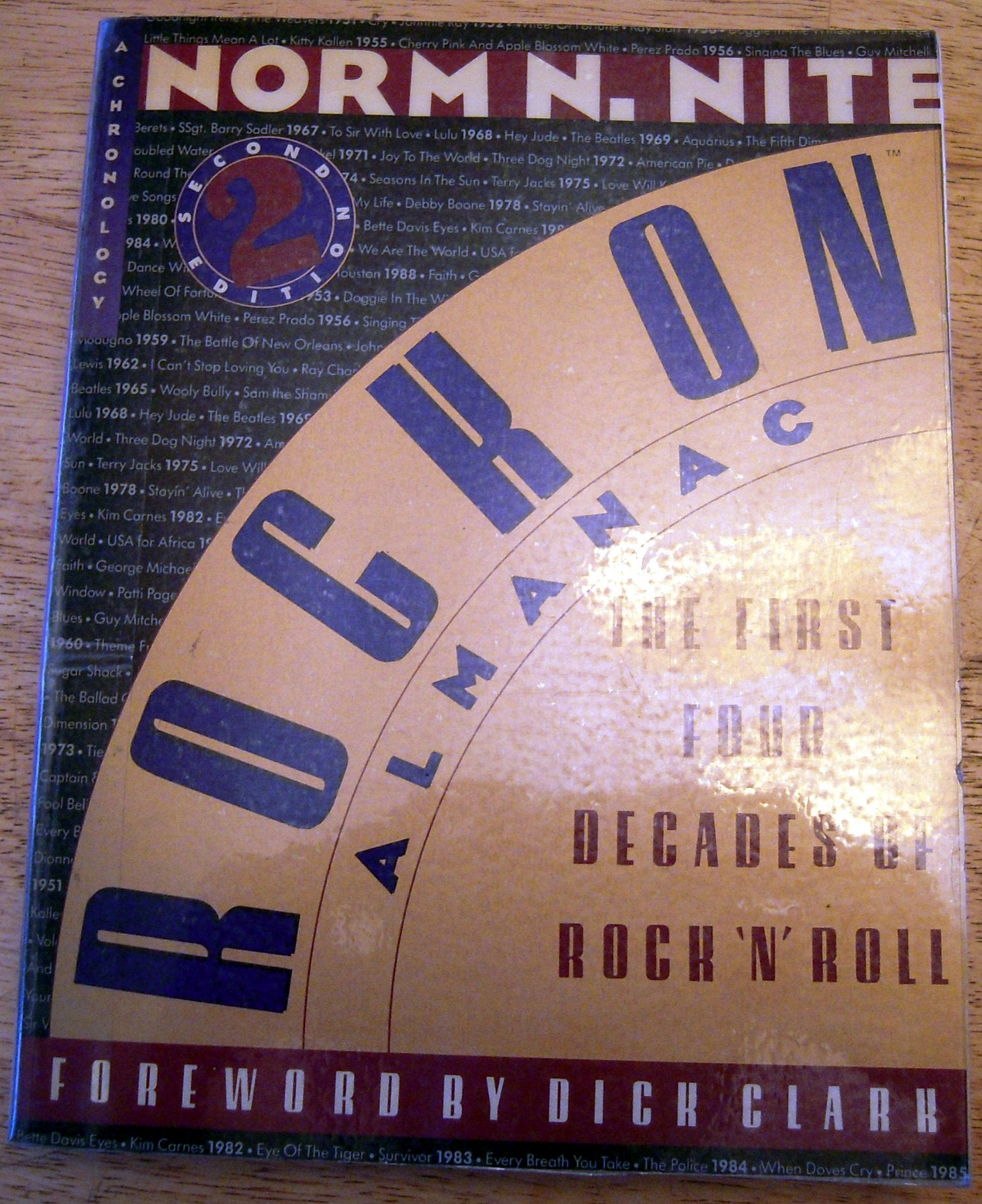 Rock On Almanac: The First Four Decades of Rock 'N' Roll : A Chronology,Used
