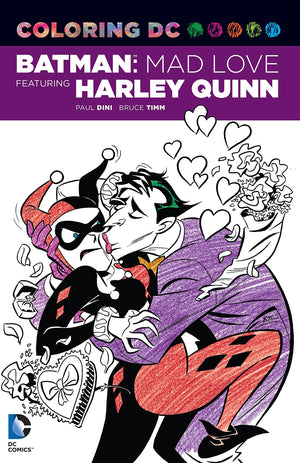 Coloring DC: Batman: Mad Love Featuring Harley Quinn,New