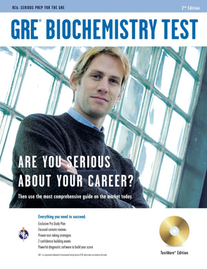 Gre Biochemistry, Cell And Molecular Biology W/Cdrom: Second Edition (Gre Test Preparation)-new,New