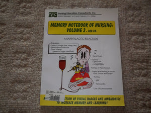 Memory Notebook of Nursing, Vol. 2,Used