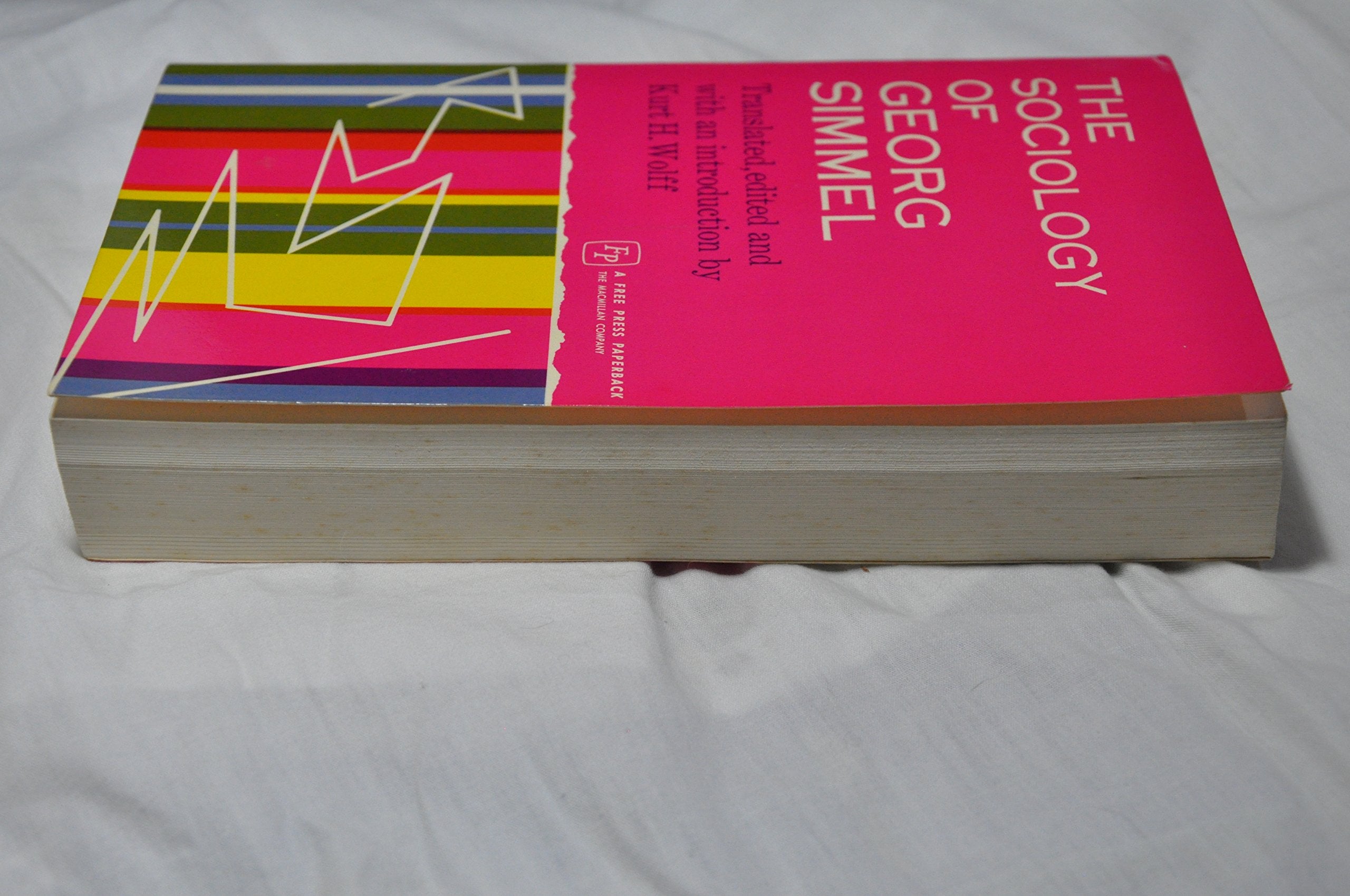 The Sociology Of Georg Simmel,Used