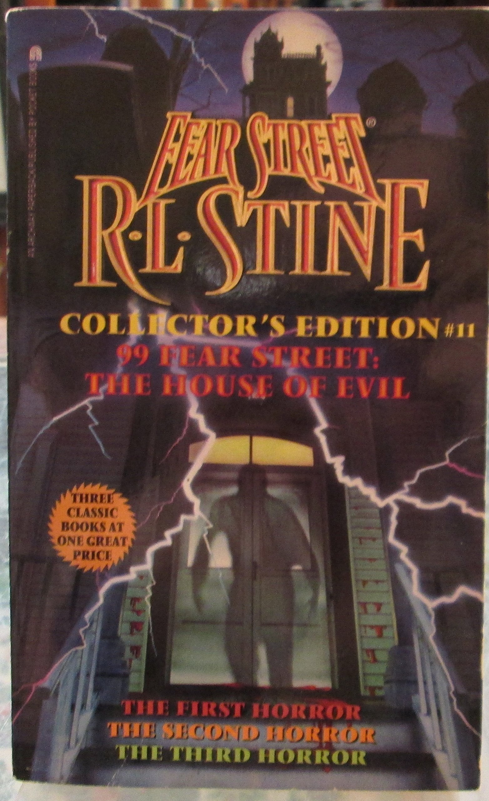 99 Fear Street: The First Horror/The Second Horror/The Third Horror (Fear Street Collector's Edition #11),Used