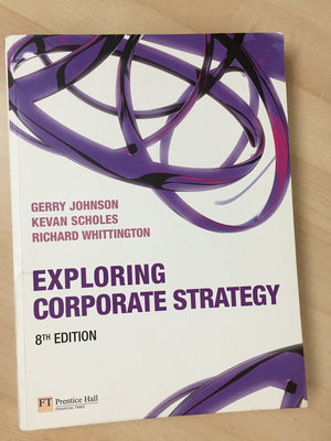 Exploring Corporate Strategy,Used