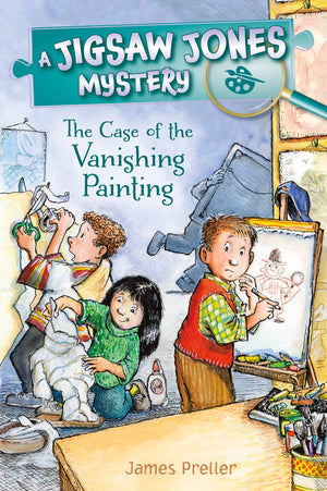 Jigsaw Jones: The Case of the Vanishing Painting (Jigsaw Jones Mysteries),Used
