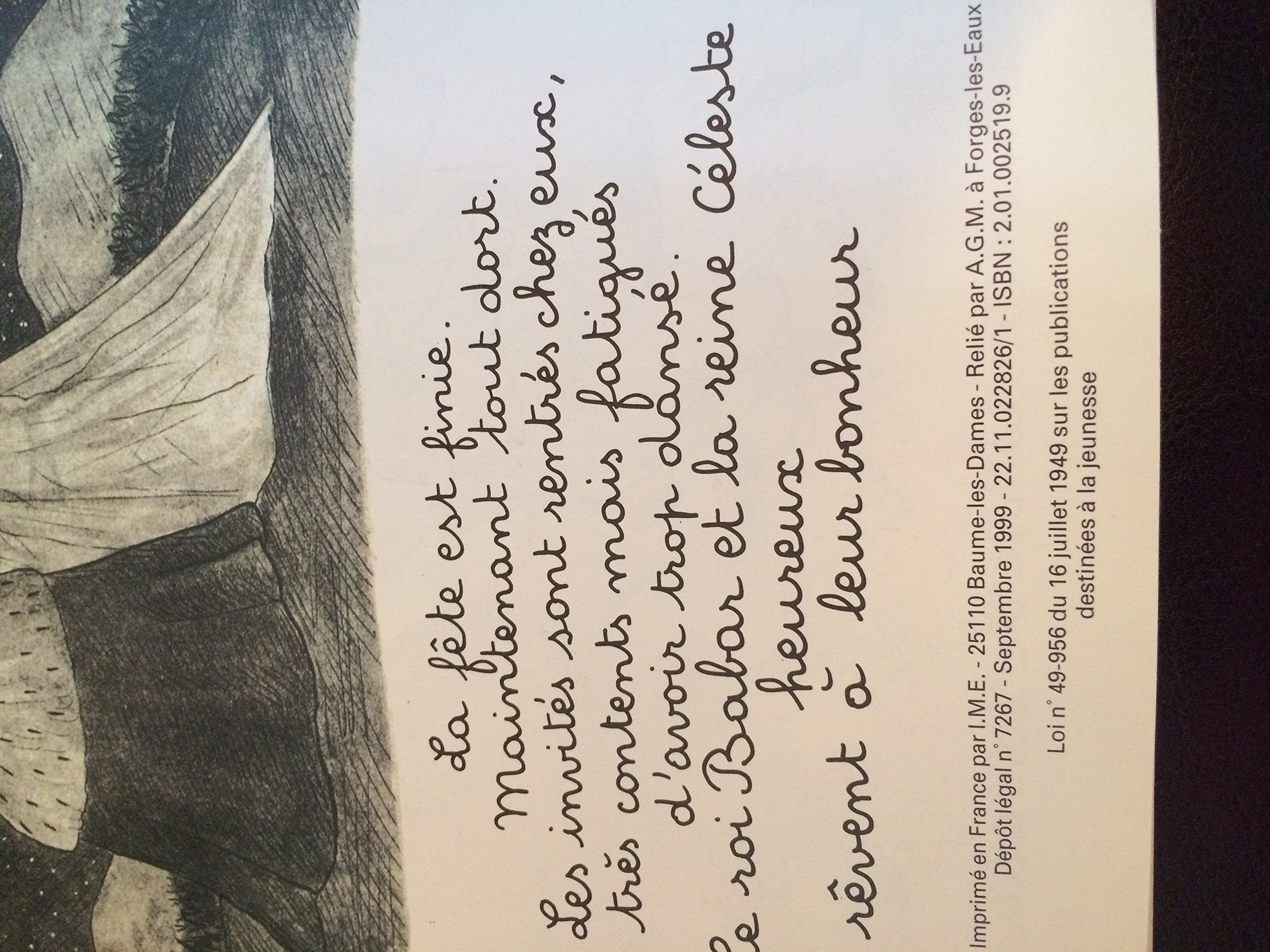 Histoire De Babar Le Petit Elephant,Used