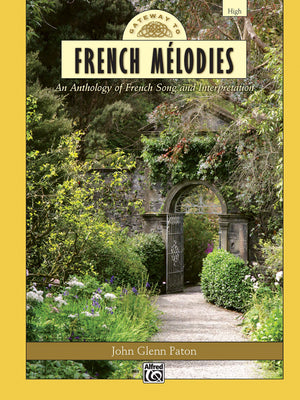 Gateway to French Mlodies: High Voice, Comb Bound Book & CD (Gateway Series) (French Edition),Used