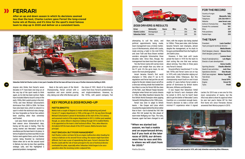 Formula One 2021: The World's Bestselling Grand Prix Handbook,New