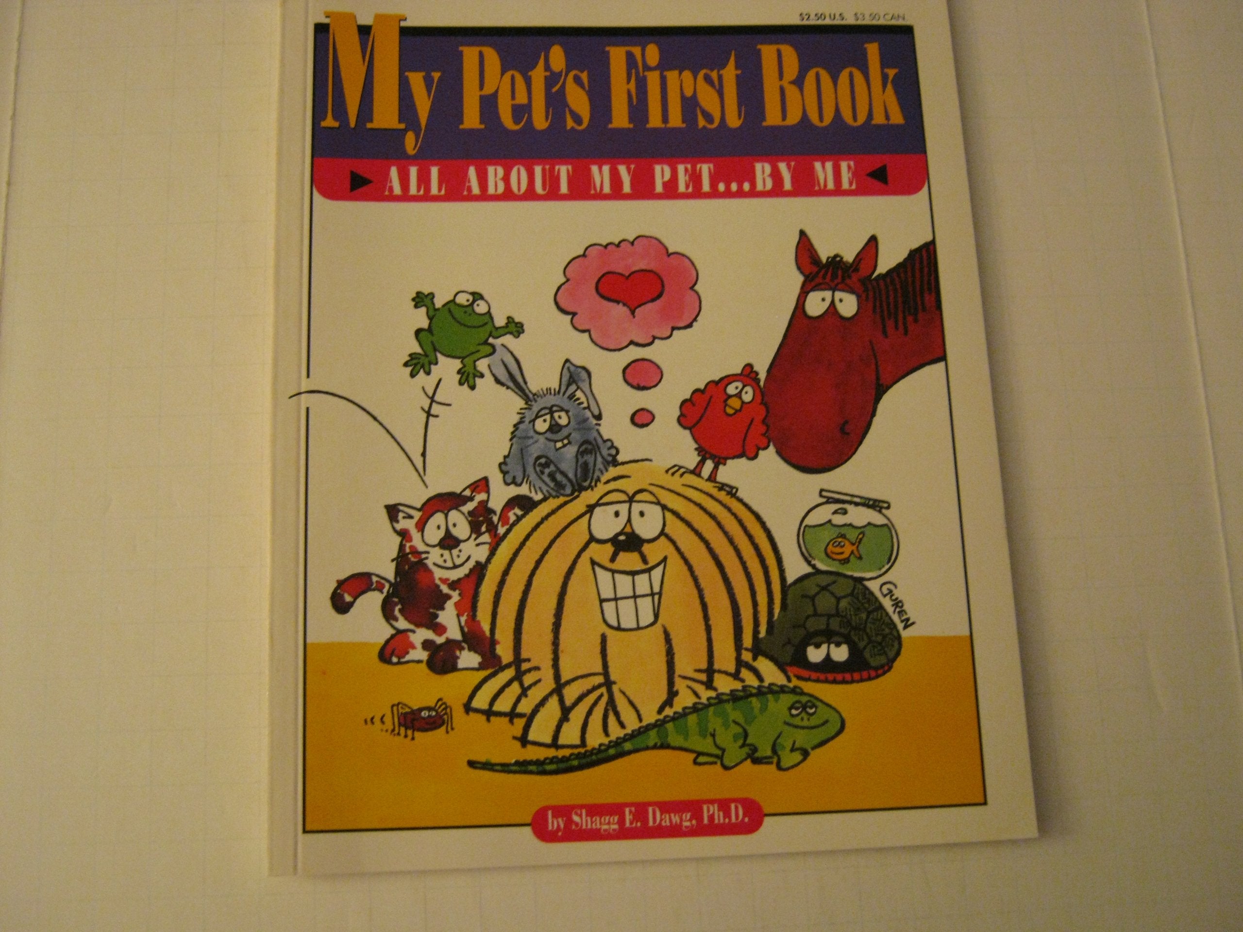 My Pet's First Book: All About My Pet...by Me,Used