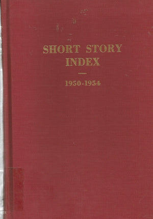 Short Story Index Supplement 1950 54,Used