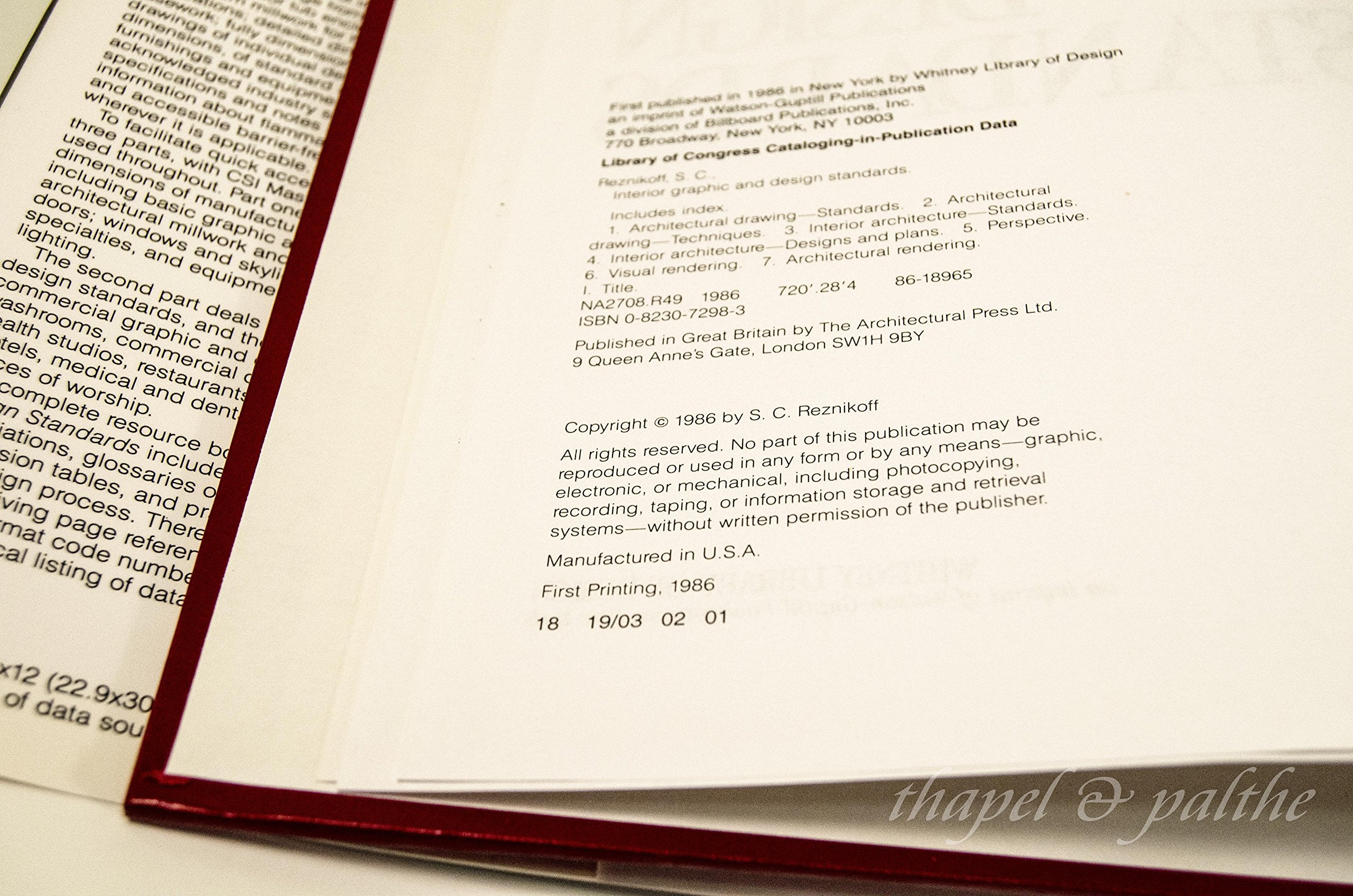 Interior Graphic And Design Standards,Used