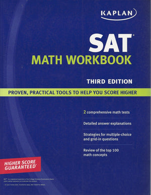 Kaplan SAT Math Workbook,Used