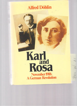 Karl and Rosa: November 1918, A German Revolution: A Novel (English and German Edition)