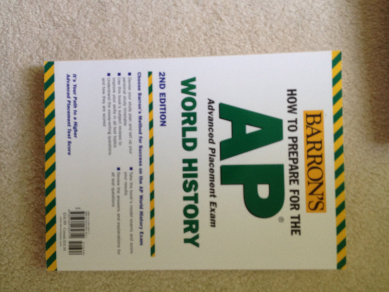 How to Prepare for the AP World History 20072008 (BARRON'S HOW TO PREPARE),Used