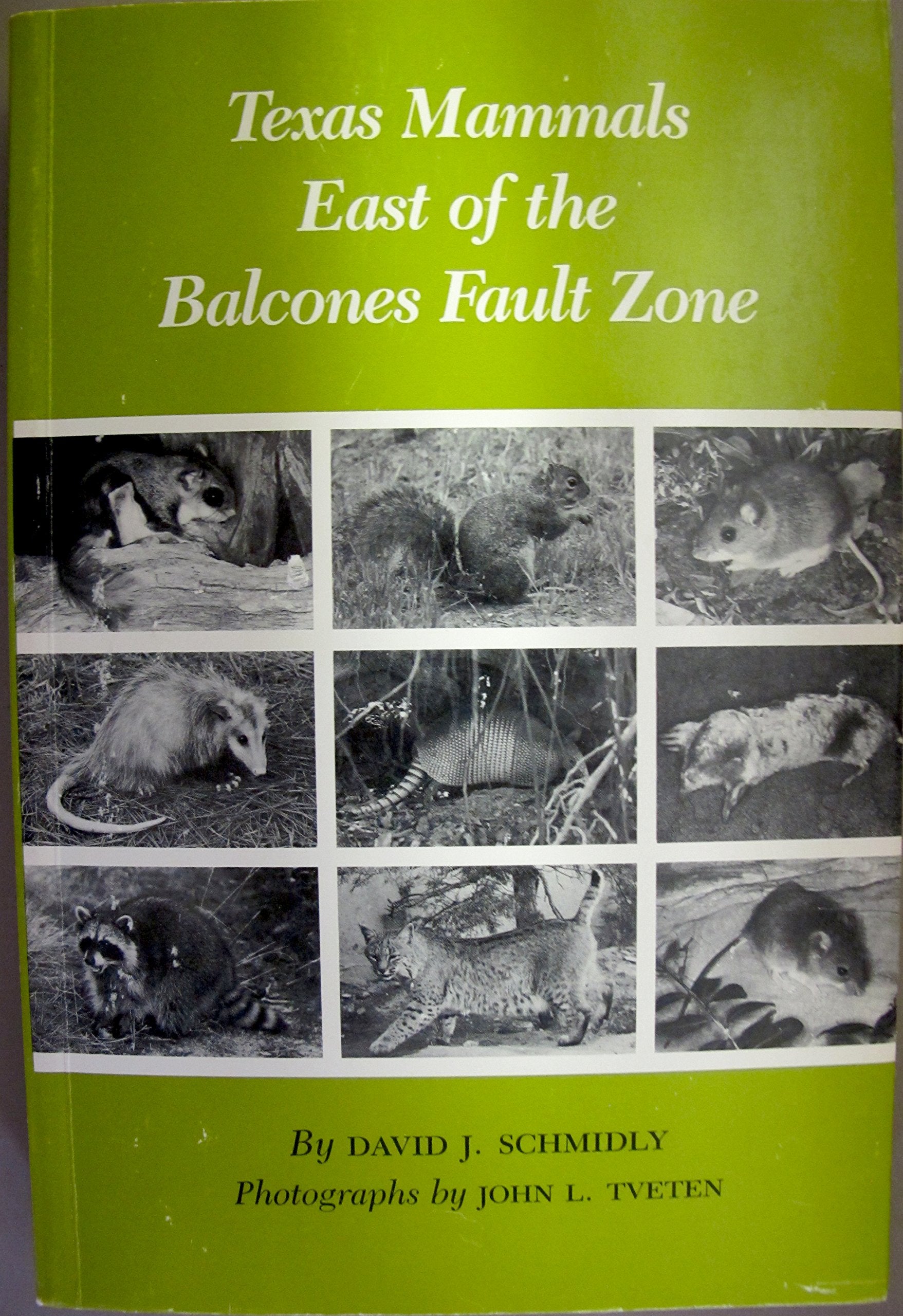 Texas Mammals East of the Balcones Fault Zone,Used