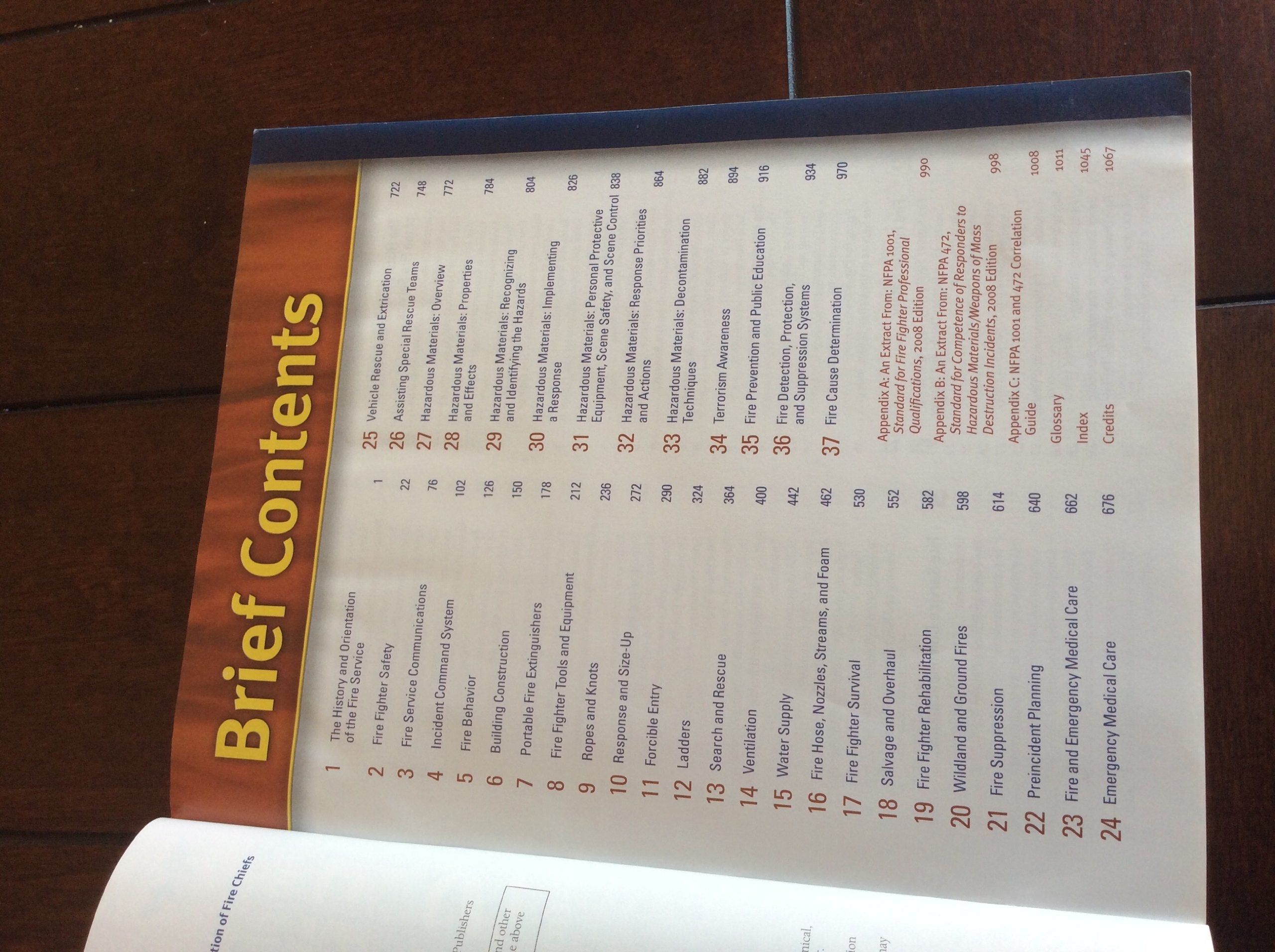 Fundamentals Of Fire Fighter Skills,Used