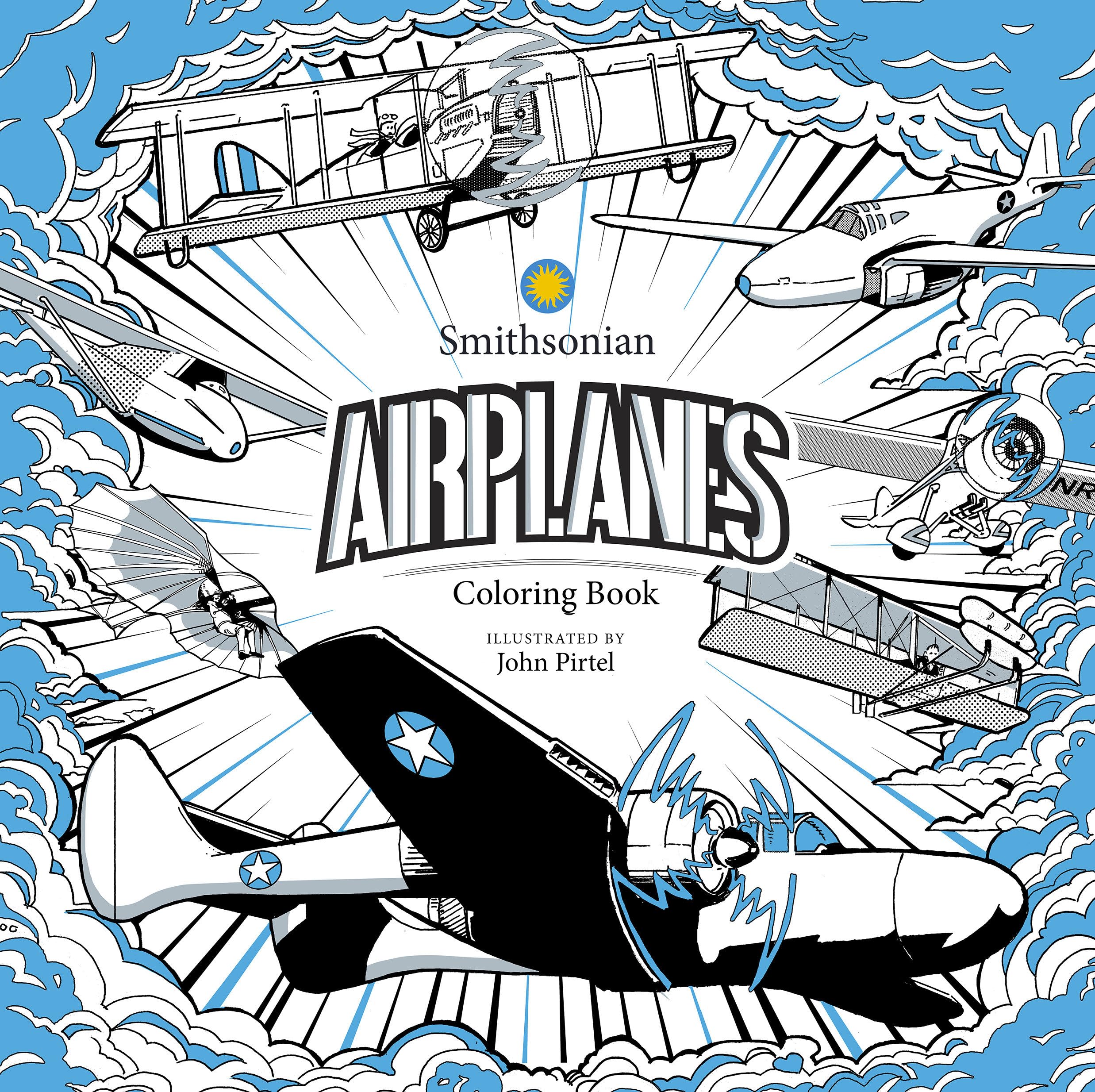 Airplanes: A Smithsonian Coloring Book,Used