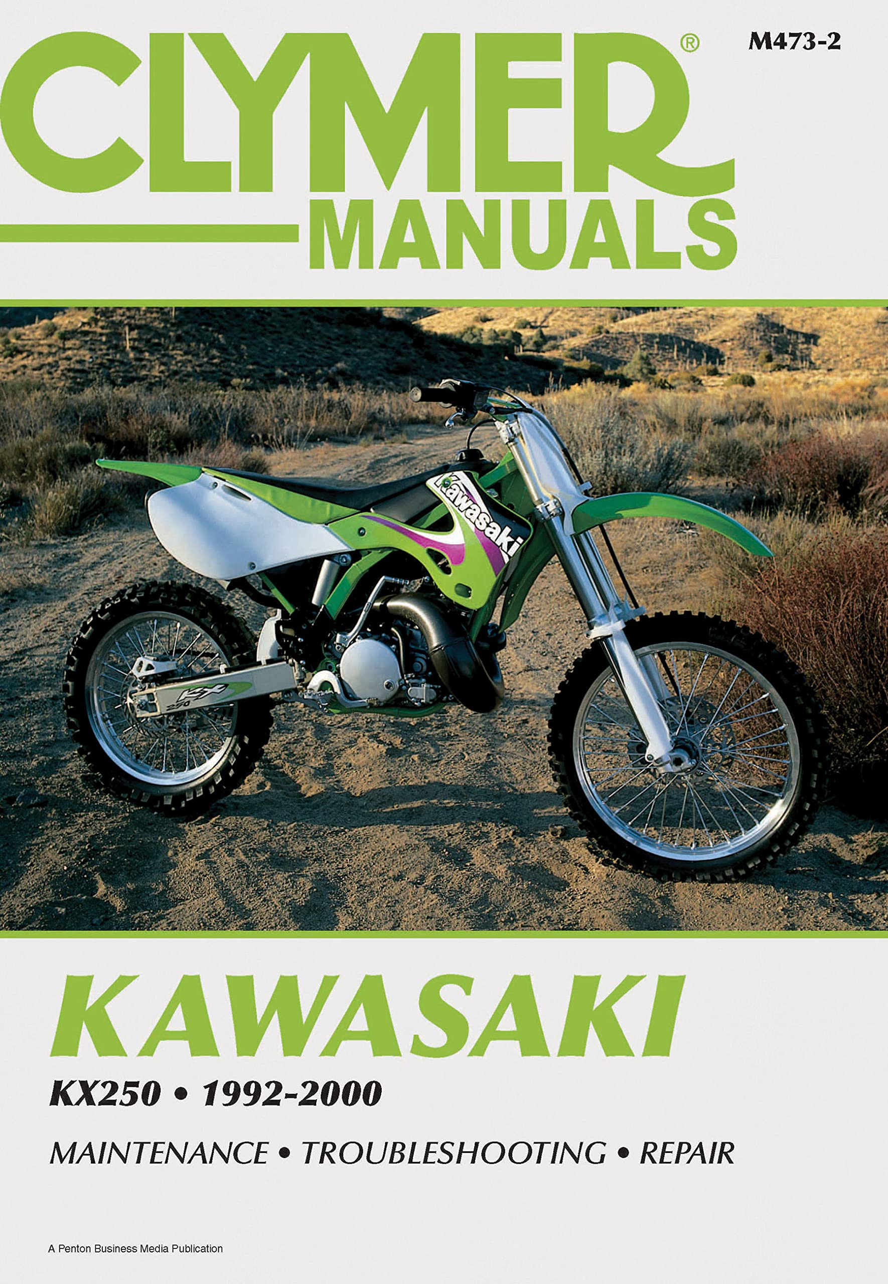 Kawasaki KX250 19922000 (CLYMER MOTORCYCLE REPAIR),Used