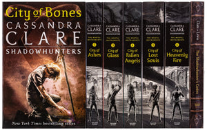 Cassandra Clare The Mortal Instruments: A Shadowhunters Collection 7 Books Set (Bones, Ashes, Glass, Fallen Angels, Lost Souls, ,Used