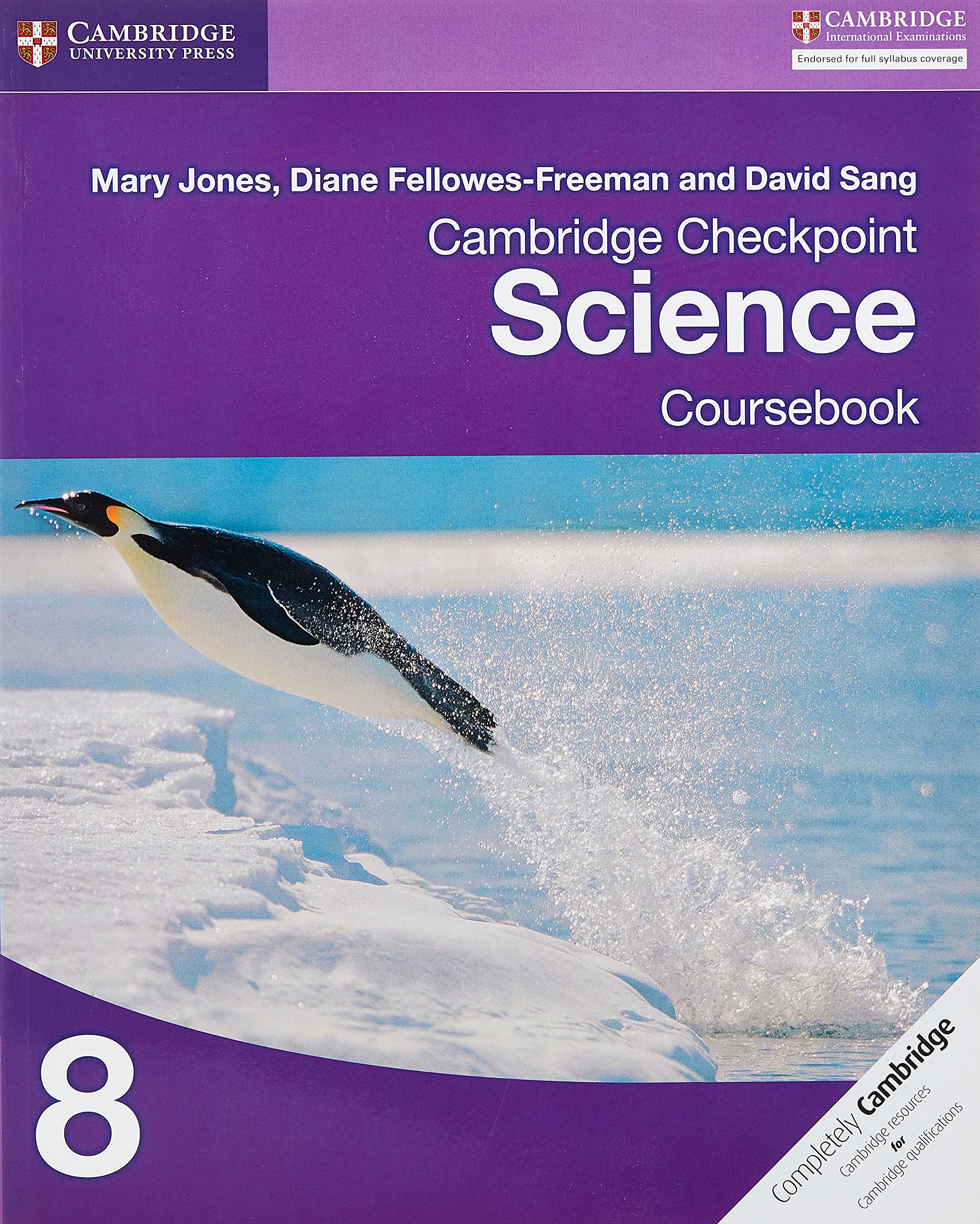 Cambridge Checkpoint Science Coursebook 8 (Cambridge International Examinations),New