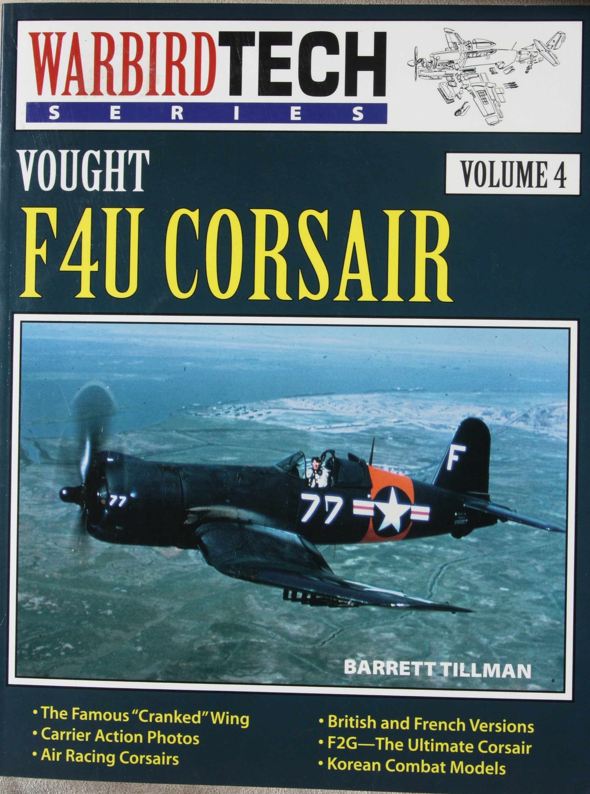 Vought F4U Corsair  Warbird Tech Vol. 4,Used