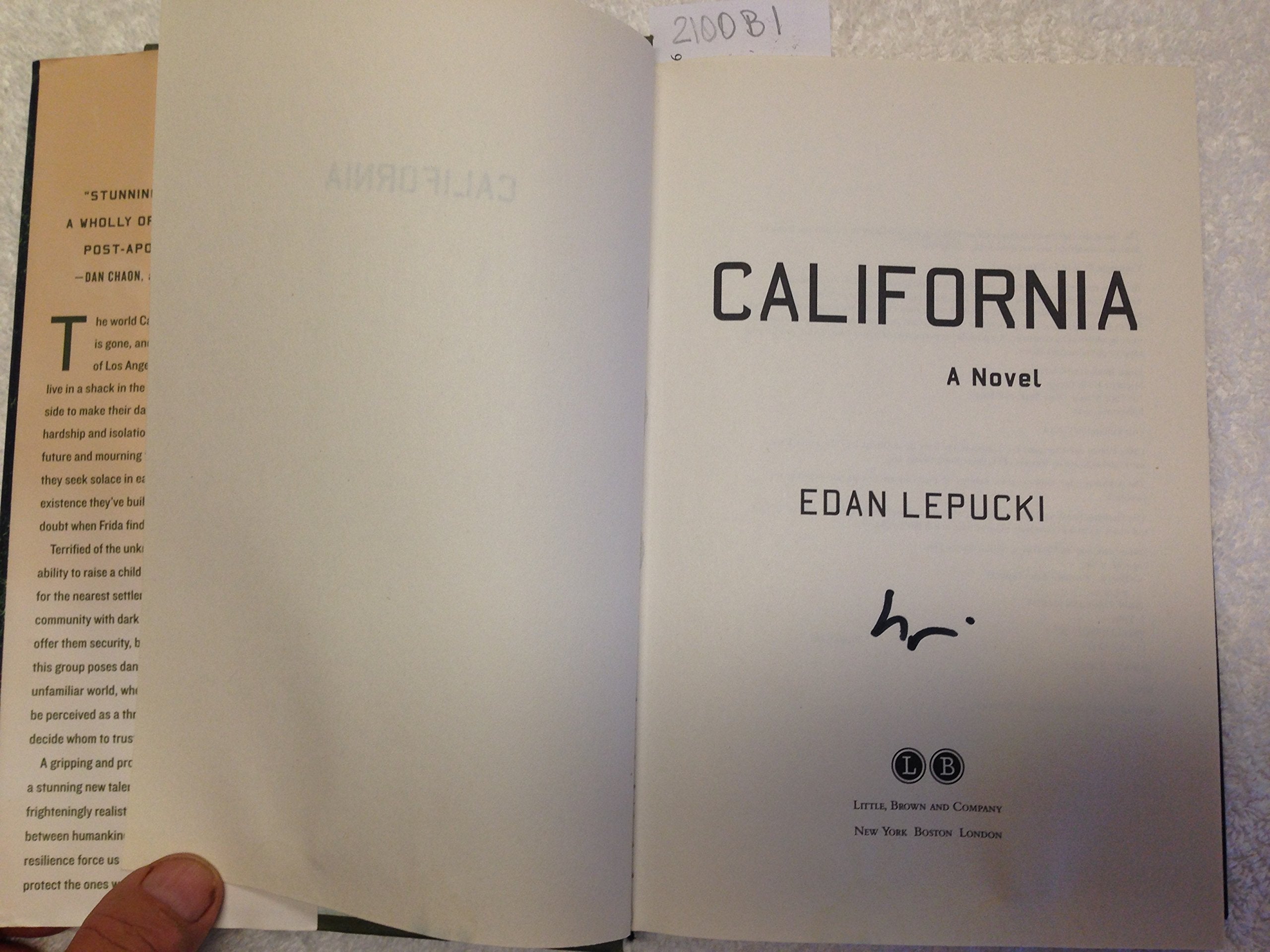 California: A Novel,New
