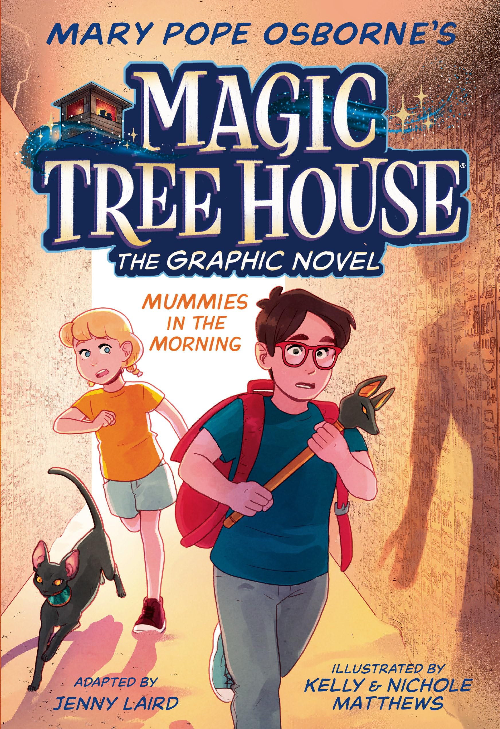 Mummies In The Morning Graphic Novel (Magic Tree House Graphic Novels),Used