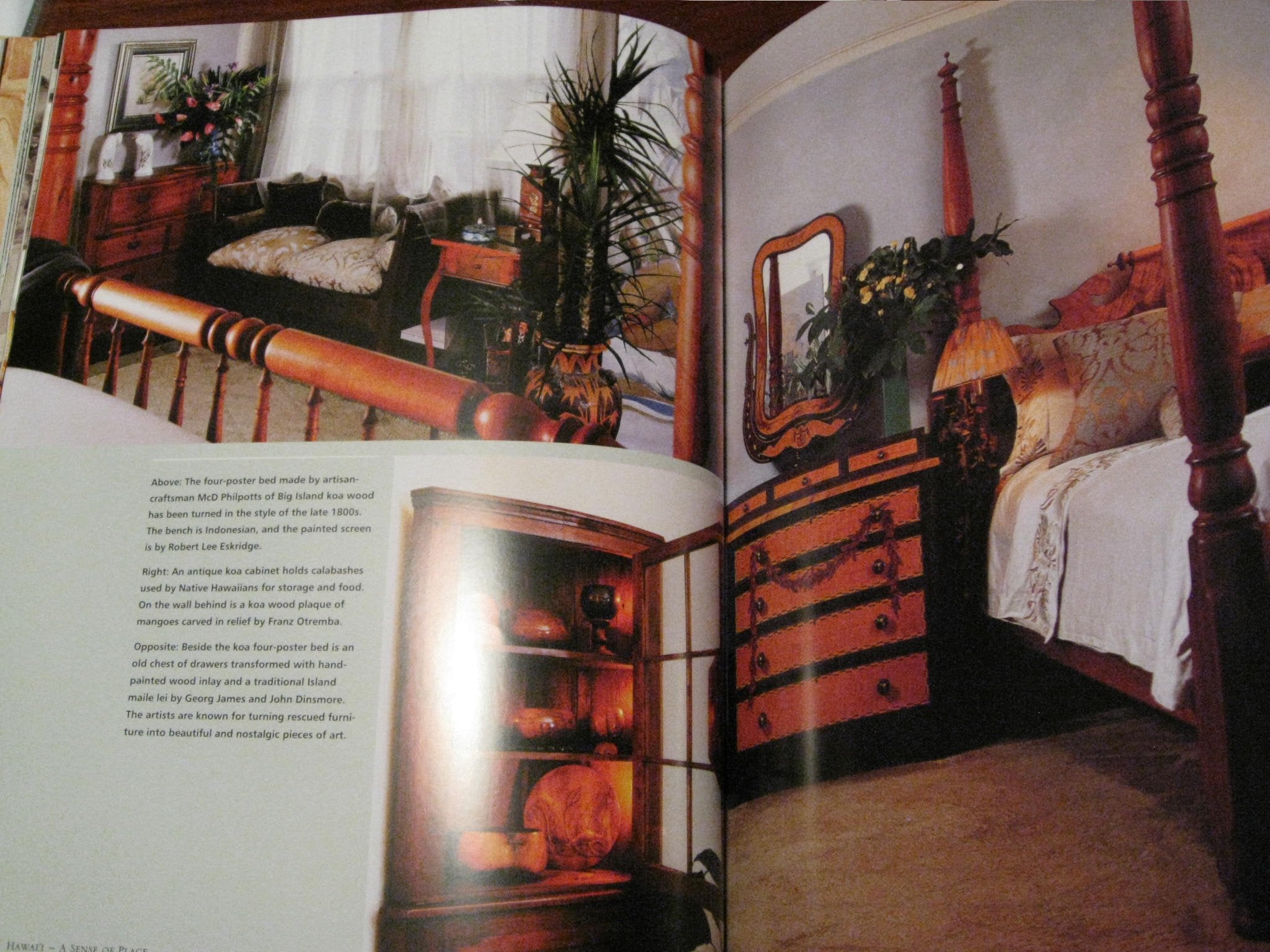 Hawai'i: A Sense Of Place: Island Interior Design,Used