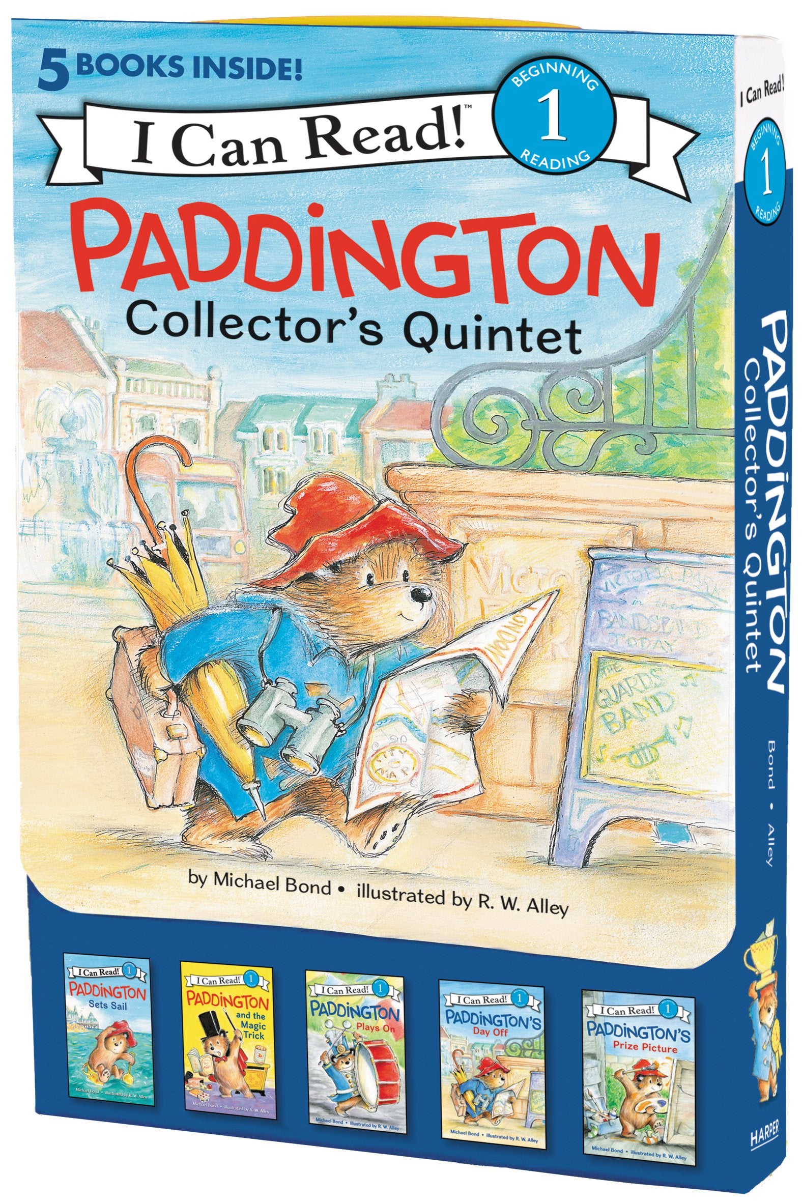 Paddington Collector'S Quintet: 5 Funfilled Stories In 1 Box! (I Can Read Level 1)