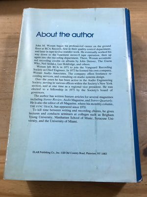 The Recording Studio Handbook,Used