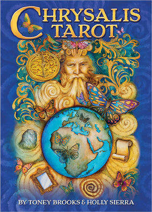 Chrysalis Tarot Deck & Book Set,New