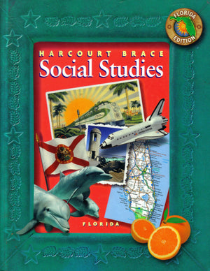 Harcourt School Publishers Social Studies Florida: Student Edition Grade 4 2002,Used