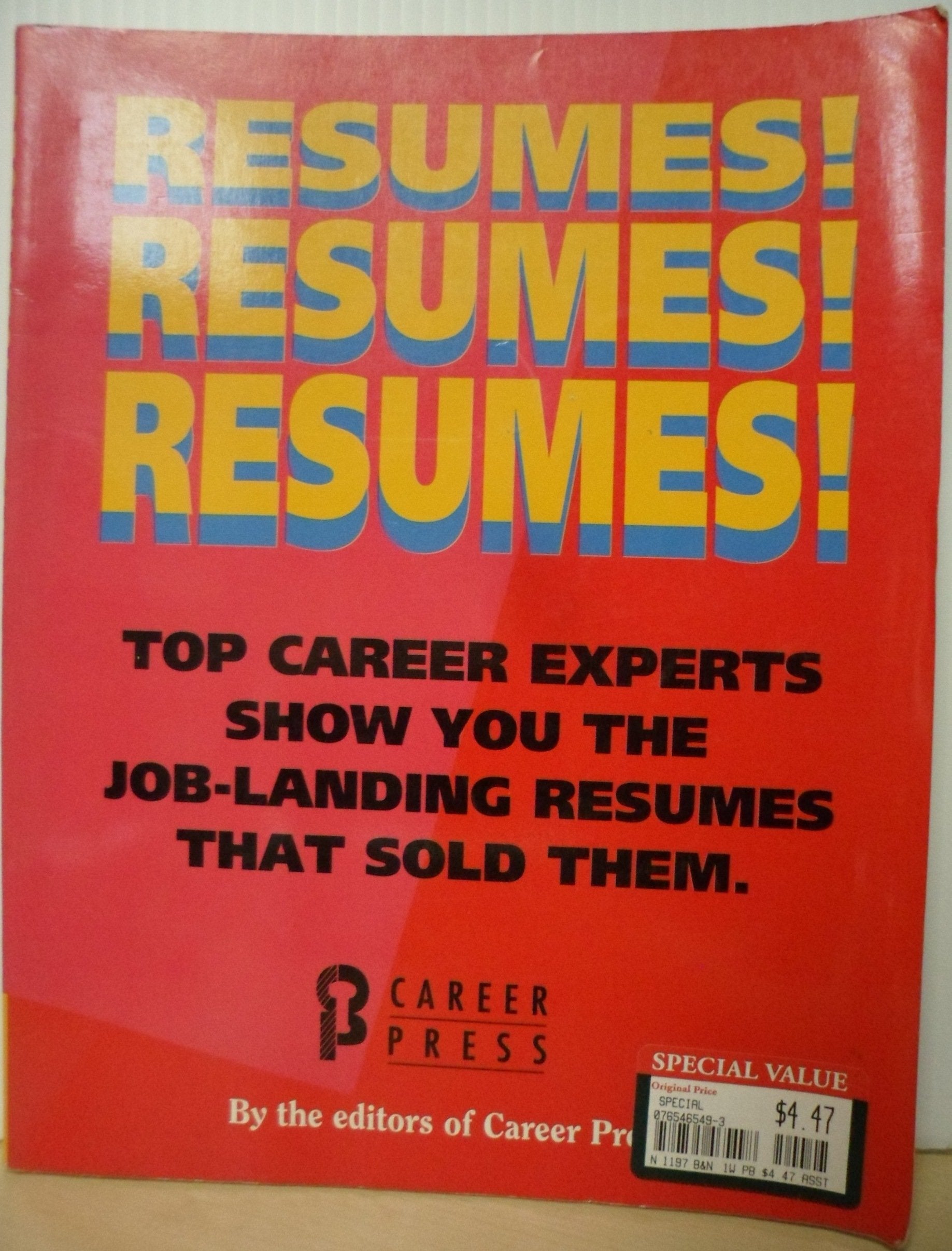 Resumes! Resumes! Resumes!,Used