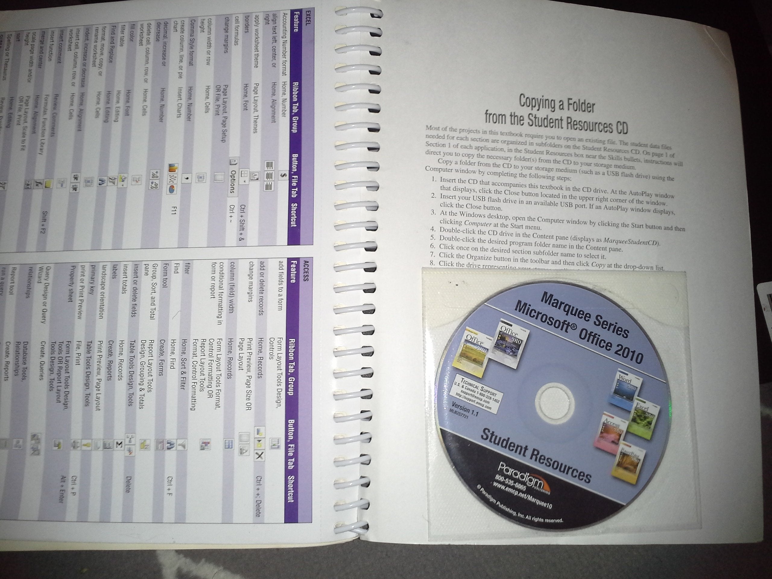 Marquee Series: Microsoft Office 2010Brief Edition,Used