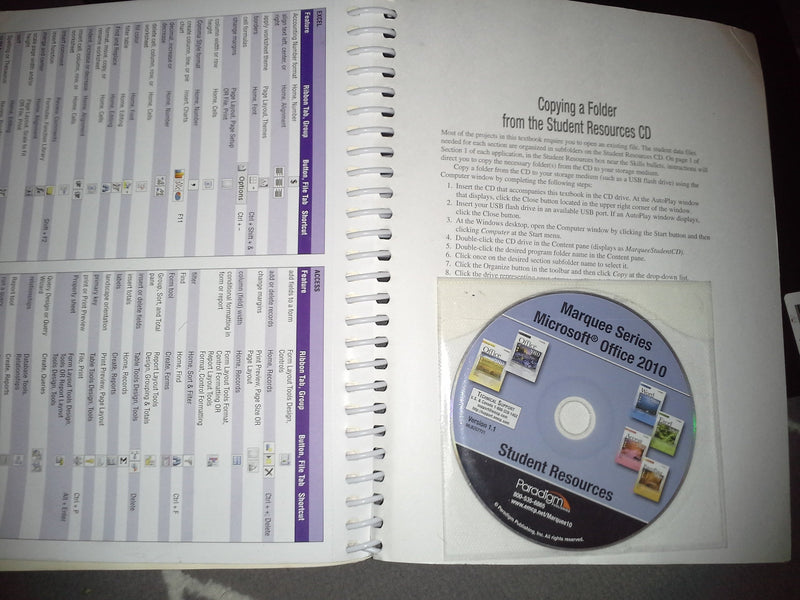 Marquee Series: Microsoft Office 2010Brief Edition,Used