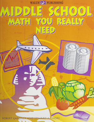 Middle School Math You Really Need,Used