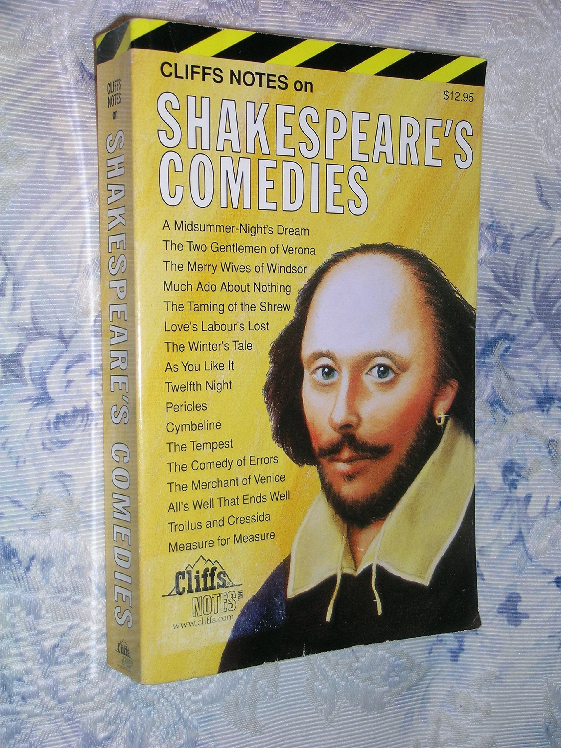 Cliffsnotes Shakespeares Comedies,Used