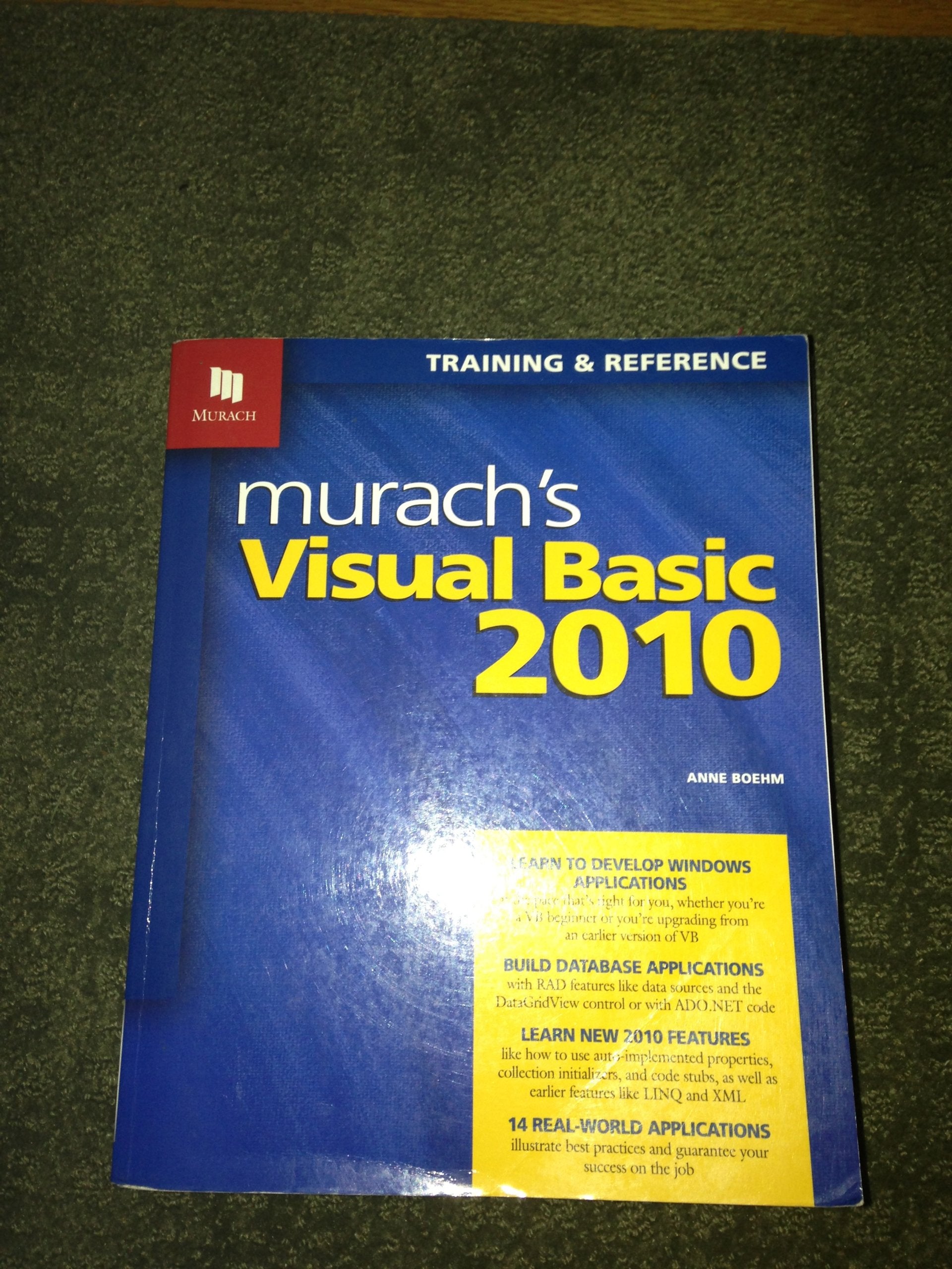 Murach's Visual Basic 2010,Used