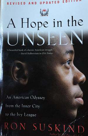 A Hope in the Unseen By Suskind Ron,Used