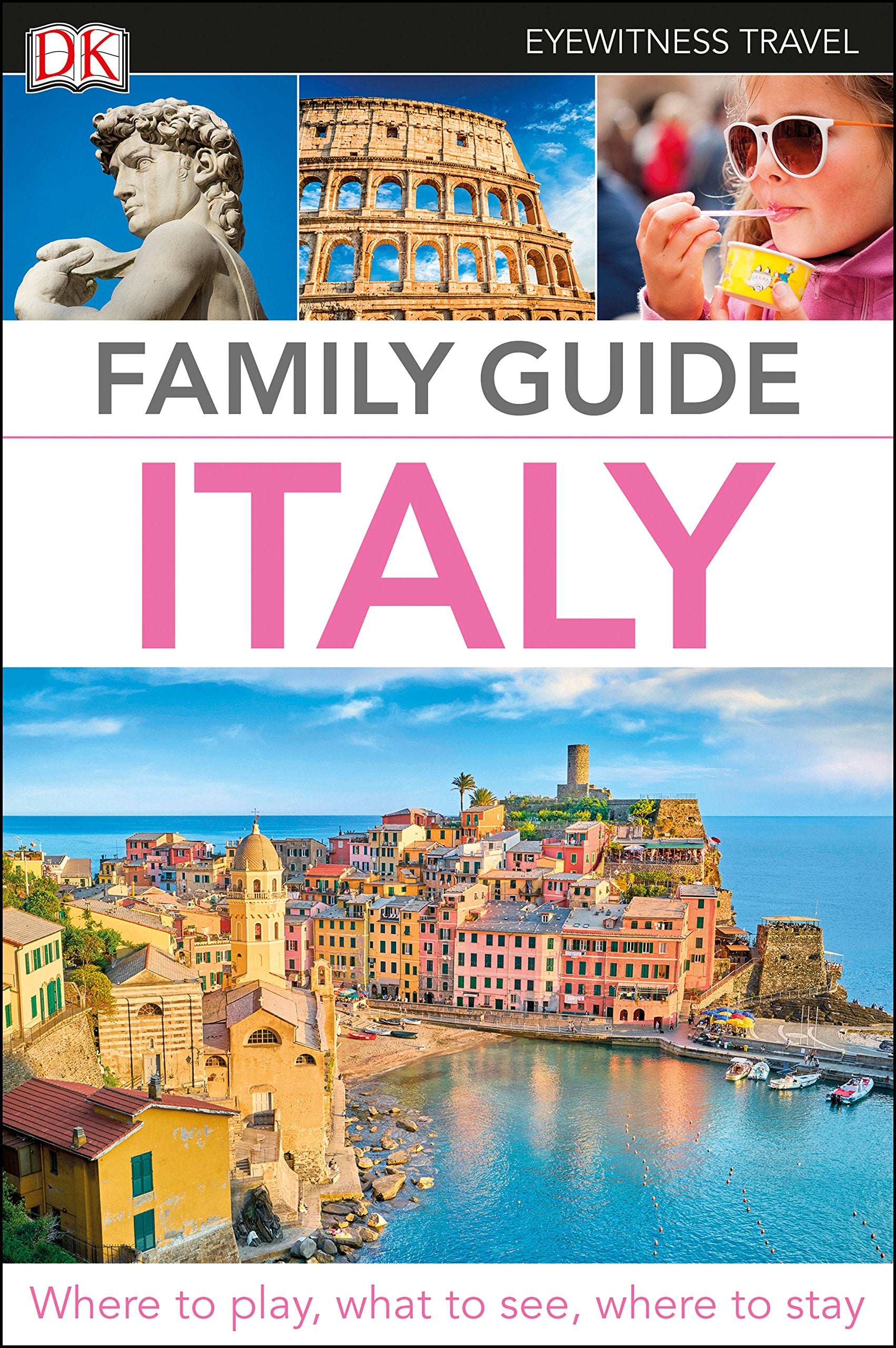 DK Eyewitness Family Guide Italy (Travel Guide),Used